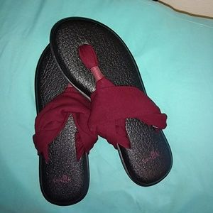 Yoga matt sling sandals
